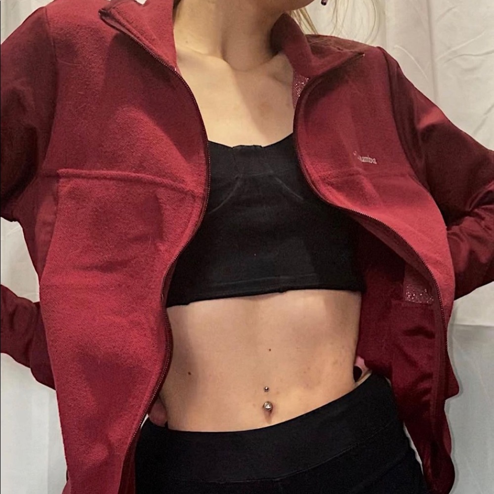 Columbia zip up.
